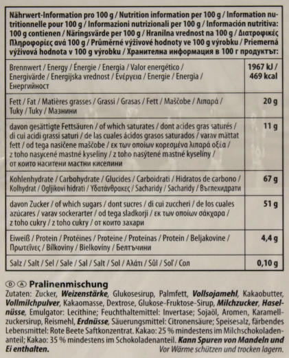 Piasten Pralinenmischung, 4 x 400g Schachtel