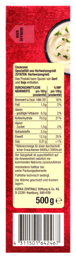 Herzstücke Couscous, 5 x 500g Packung