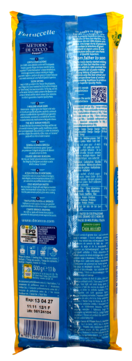 De Cecco Fettuccelle n°6, 6 x 500g Packung