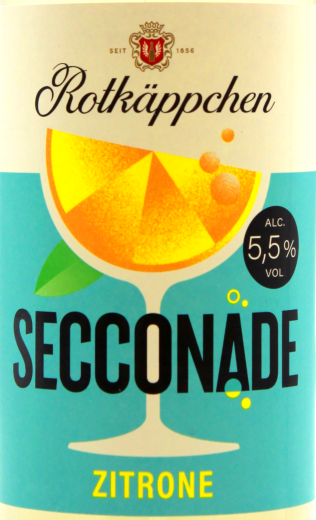 Rotkäppchen Secconade Zitrone 5,5% vol., 12 x 0.33 l Flasche