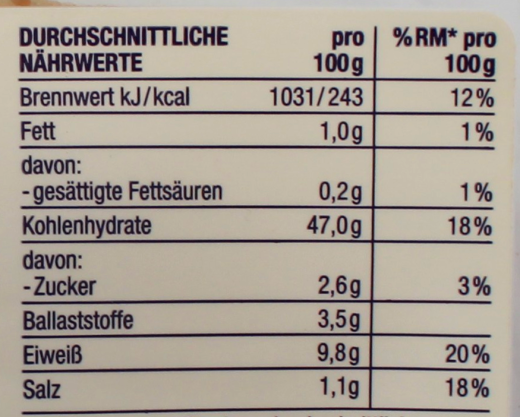 Herzstücke Dinkel Baguette zum Aufbacken, 6 x 250g Baguette