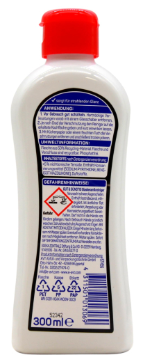 Gut & Günstig Glaskeramikreiniger, 9 x 300ml Flasche