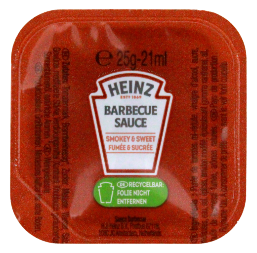 Heinz Barbecue Sauce, 100 x 25g Schale