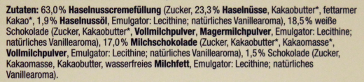 Herzstücke Belgische Meeresfrüchte Premium Pralinen, 6 x 250g Schachtel