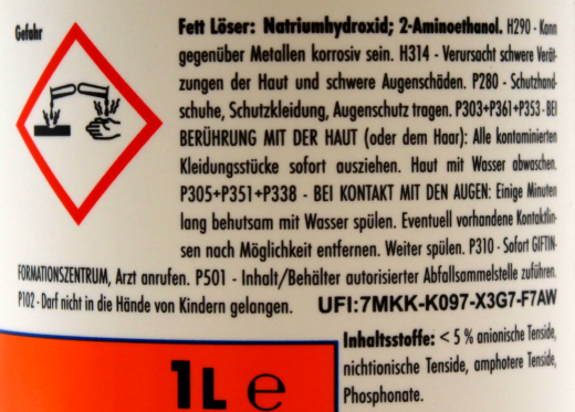 Dr. Becher Fett Löser, 3 x 1 l Sprüflasche