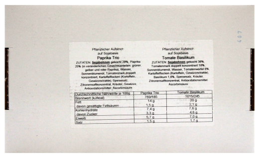 Vegetella Pflanzliche Aufstriche auf Sojabasis, 1 x 1.44 kg Karton ( 60 x 24g Portionsschälchen)