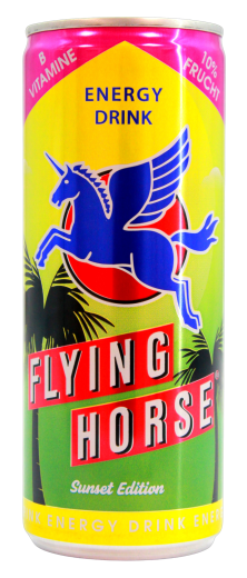Flying Horse Energy Drink Sunset Edition Guava-Passion, 24 x 0.25 l Dose EINWEG