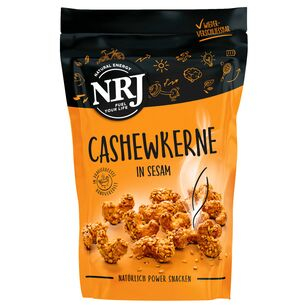 NRJ Cashewkerne in Seam, 10 x 150g Beutel