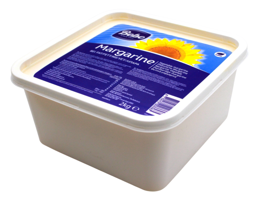 Bebo pflanzliche Margarine 80% Fett, 1 x 2 kg Becher