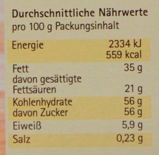 Ruf Raspelschokolade weiße Schokolade, 11 x 100g Packung