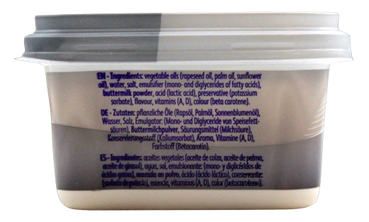 Bebo Butterich pflanzliches Streichfett, 12 x 250g Becher