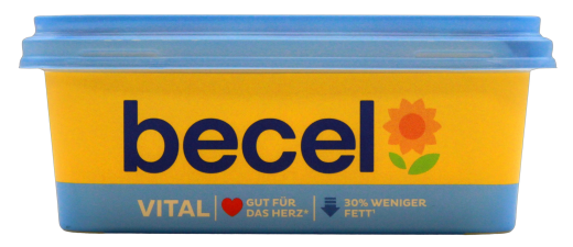 becel Vital reich an Omega 3 Margarine, 8 x 225g Becher