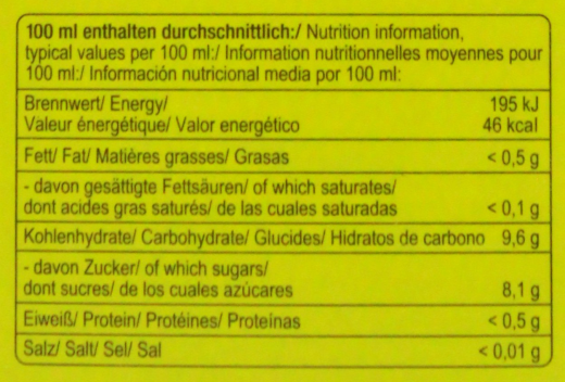 albi Birne naturtrüb 100% Direktsaft, 6 x 1 l Getränkekarton