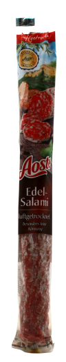 Aoste Edelsalami luftgetrocknet, 4 x 225g Salami