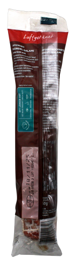 Aoste Kordelsalami luftgetrocknet, 4 x 250g Salami