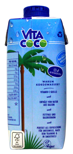 Vita Coco Kokosnusswasser, 12 x 0.33 l Geränkekarton