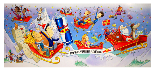 Red Bull Adventskalender 2026, 1 x 24 x 250ml Dose EINWEG