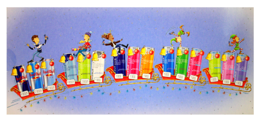 Red Bull Adventskalender 2026, 1 x 24 x 250ml Dose EINWEG