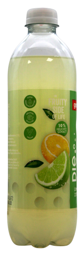 Granini Die Limo Limette-Zitrone, 18 x 0.5 l Flasche EINWEG