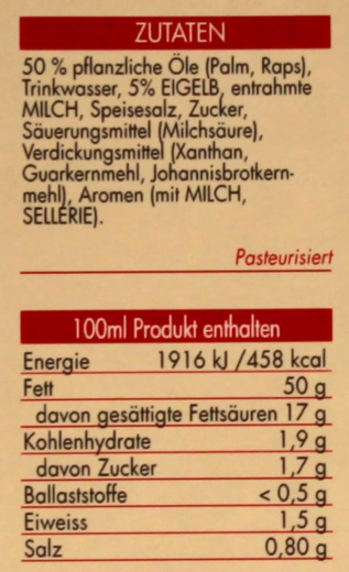 Lukull Sauce Hollandaise, 10 x 1 l Tetrapak