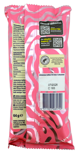 Herzstücke Reiswaffeln Himbeer, 10 x 64g Packung