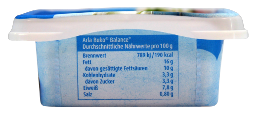 Arla Buko Frischkäse Balance, 5 x 200g Becher