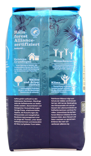 Herzstücke Barista Brazil Decaf Kaffee entkoffeiniert ganze Bohnen, 4 x 850g Beutel