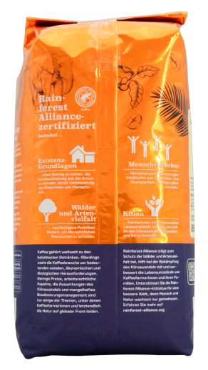 Herzstücke Barista India Malabar monsooned Kaffee ganze Bohnen, 4 x 850g Beutel