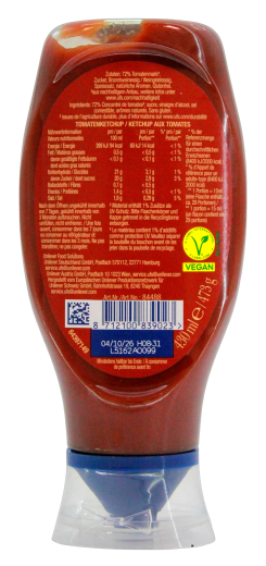 Hellmann's Tomato Ketchup, 6 x 430ml Flasche