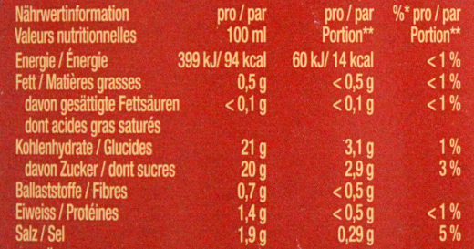 Hellmann's Tomato Ketchup, 6 x 430ml Flasche