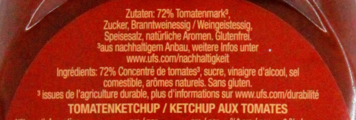 Hellmann's Tomato Ketchup, 6 x 430ml Flasche