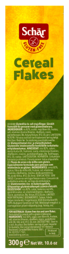 Schär Cereal Flakes Gluten-Free, 8 x 300g Packung