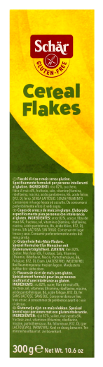 Schär Cereal Flakes Gluten-Free, 8 x 300g Packung