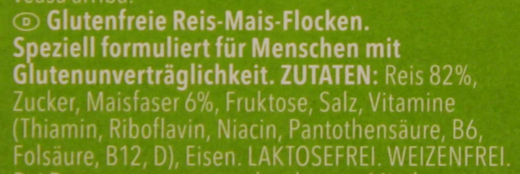 Schär Cereal Flakes Gluten-Free, 8 x 300g Packung