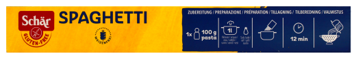 Schär Spaghetti Gluten-Free, 6 x 400g Packung