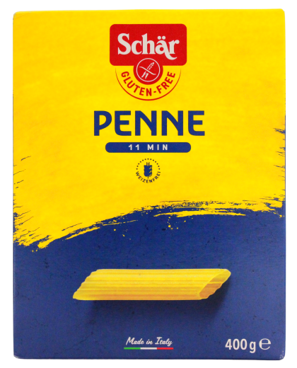 Schär Penne Gluten-Free Pasta, 6 x 400g Packung