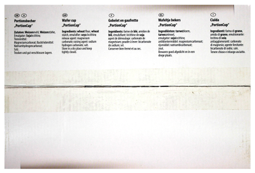 Stenger Portions Cup Waffelbecher, 300 x 1.7g Waffelbecher