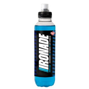 QuickVit Ironade Blue Iso-Drink, 6 x 0.5 l Flasche EINWEG