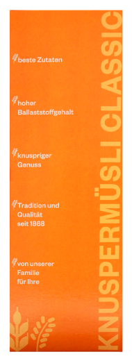 Brüggen Knuspermüsli Classic, 2 x 1,5 kg Packung