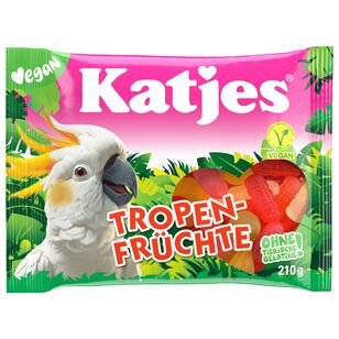 Katjes Tropen-Früchte Fruchtgummi, 20 x 210g Beutel