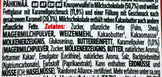 KitKat Salted Caramel Tablets Schokolade, 15 x 99g Tafel