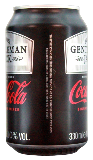 Jack Daniel's Gentelman Jack & Coca-Cola Signature Mixer 10% vol., 12 x 0.33 l Dose EINWEG