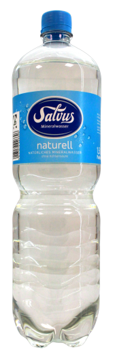 Salvus natürliches Mineralwasser naturel ohne Kohlensäure, 12 x 1.5 l Flasche EINWEG