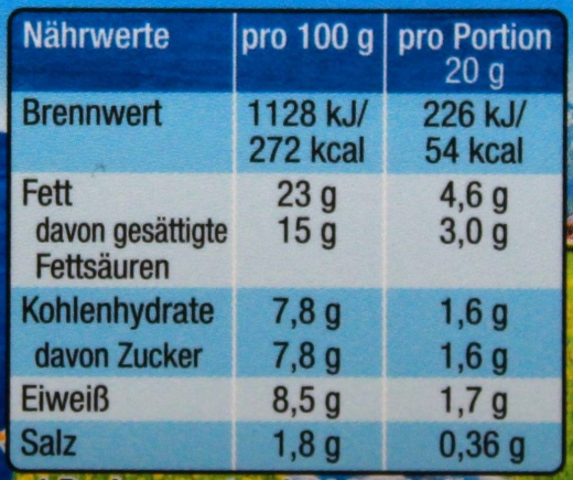 Milkana Sahne Schmelzkäse, 8 x 190g Becher