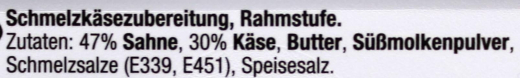 Milkana Sahne Schmelzkäse, 8 x 190g Becher