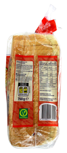 Herzstücke Weizen-Sandwich Toast, 7 x 750g Toast