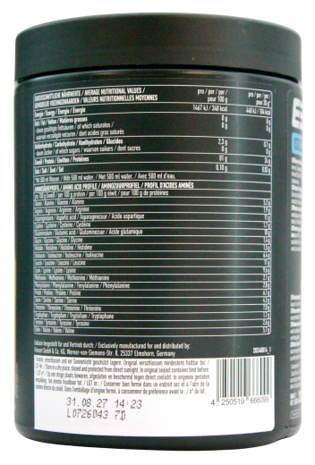 ESN Isoclear Whey Isolate Peach Iced Tea flavor Getränkepulver, 1 x 300g Dose