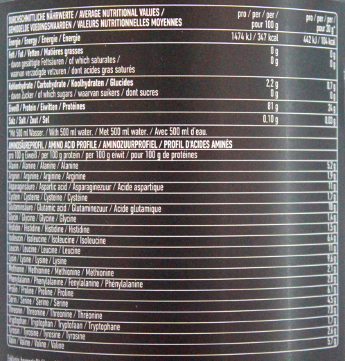 ESN Isoclear Whey Protein Isolate fresh Cherry Flavor, 1 x 300g Dose