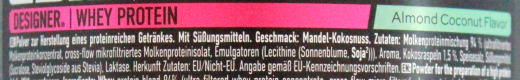 ESN Designer Whey Protein Almond Coconut Flaver, 1 x 300g Dose