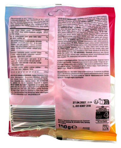 Trolli Kiss minis Schaumzuckerbonbons, 21 x 150g Tüte